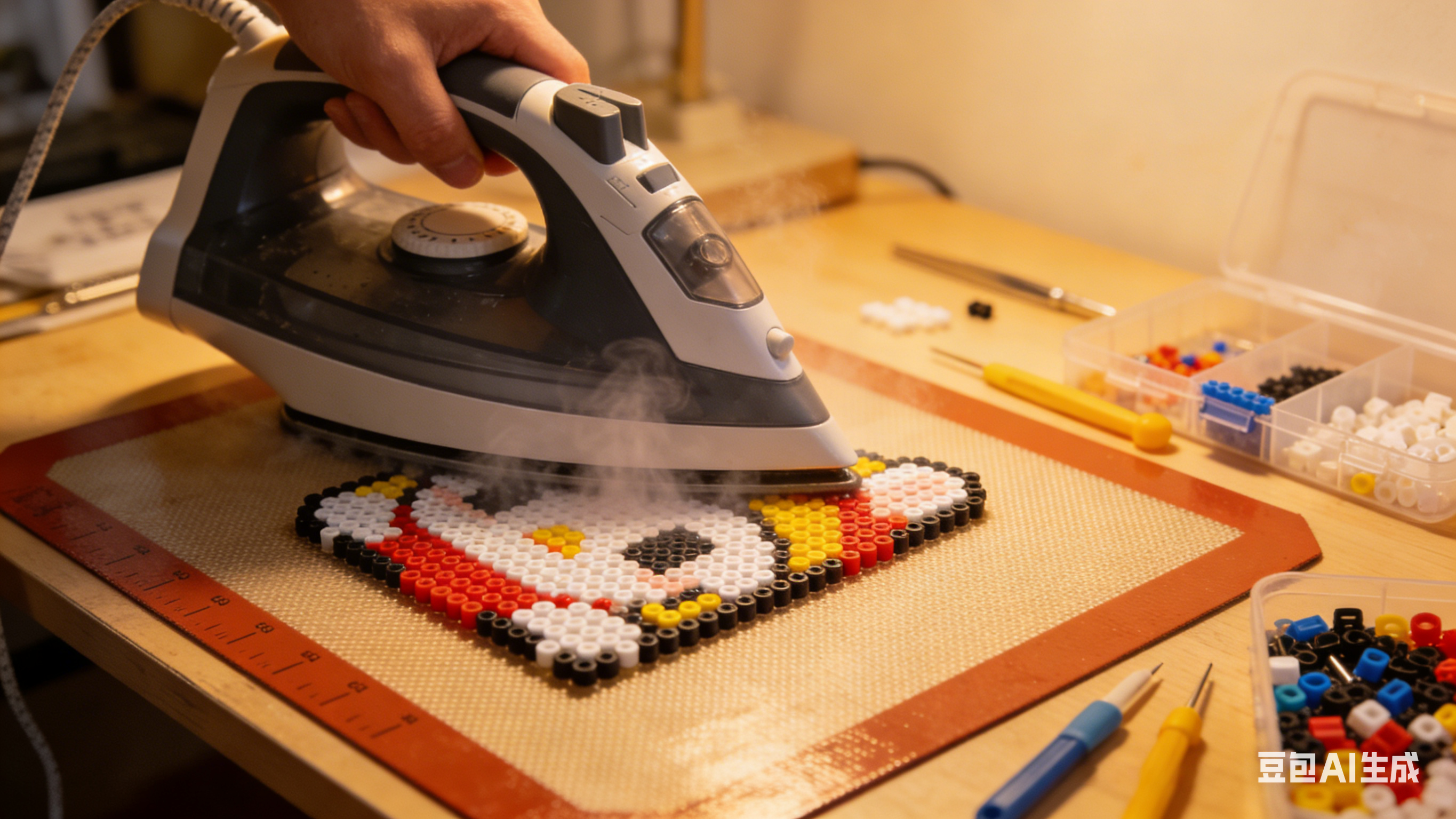 熨烫技巧大全，打造完美拼豆作品