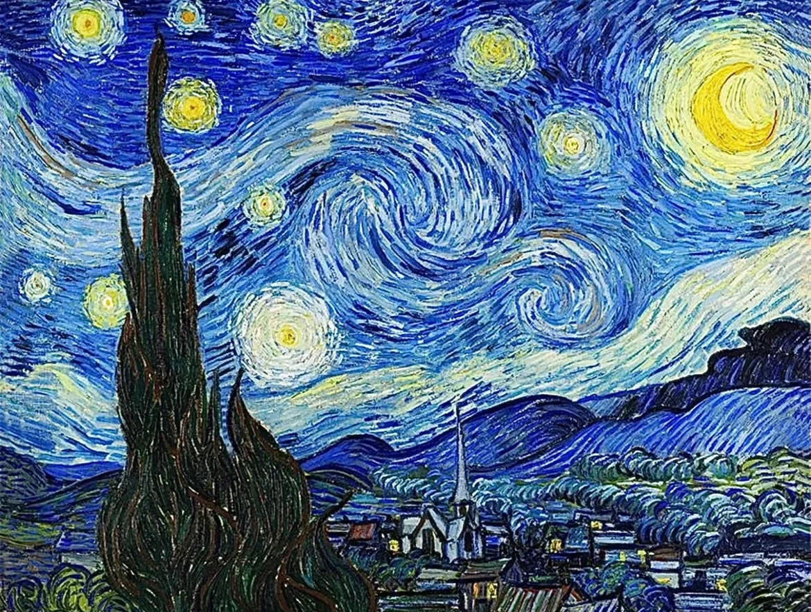 🎨梵高拼豆图纸合集！星月夜 / 向日葵全拿捏✨