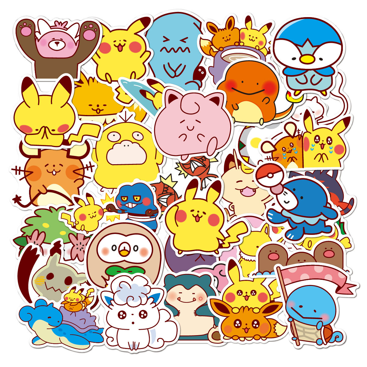 🔥宝可梦拼豆图纸｜宠物小精灵萌系图纸合集